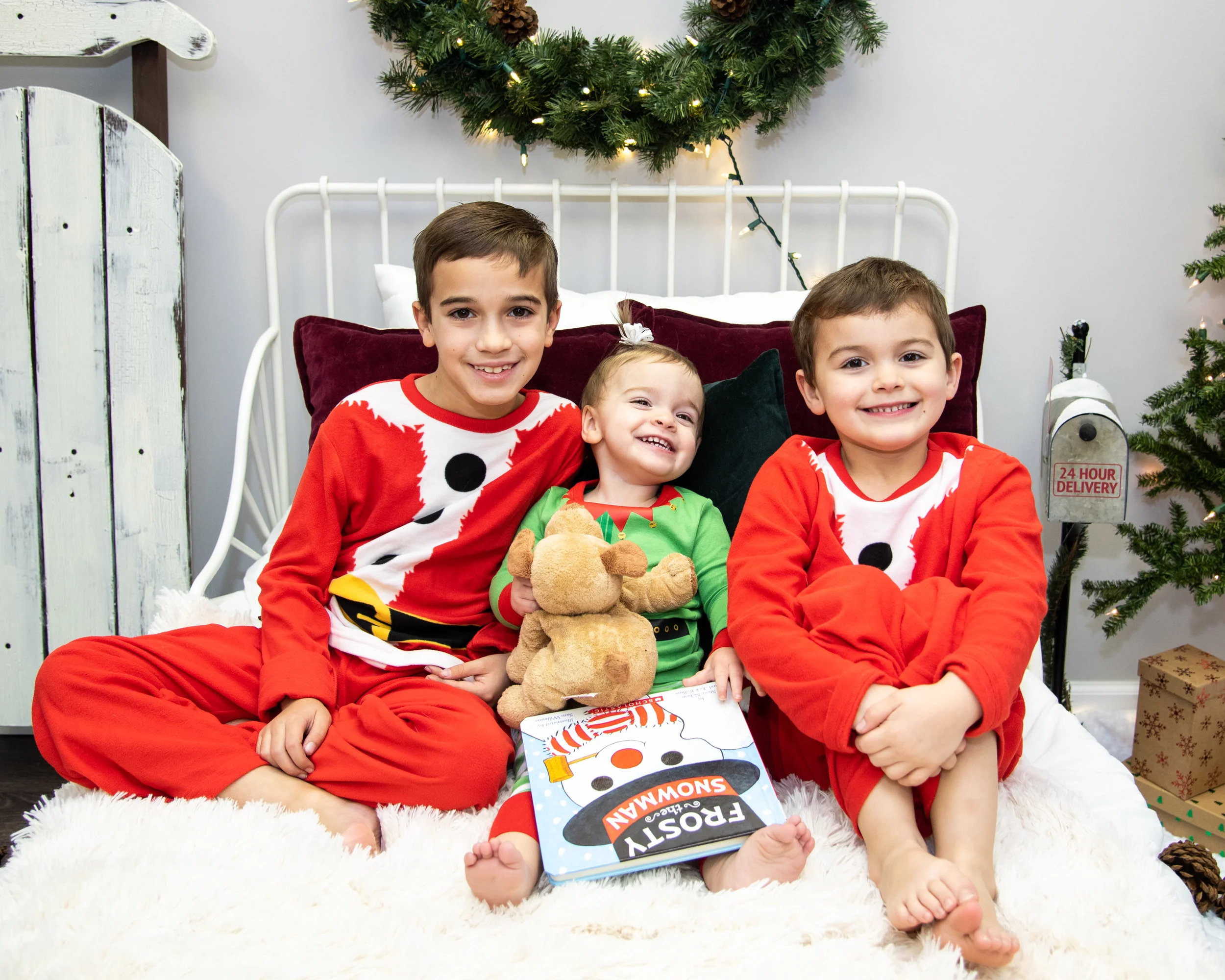 Matching christmas pajamas studio hot sale